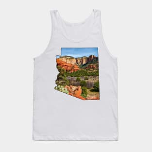 Arizona (Green Desert Canyon) Tank Top